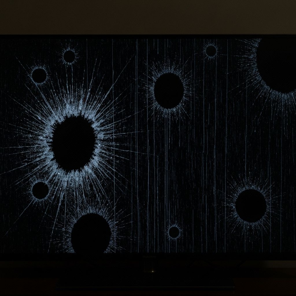 LED TV Panel Repair - Before