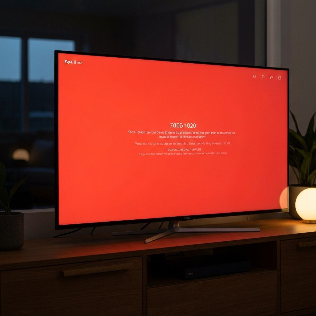 Smart TV Software Issue - Before